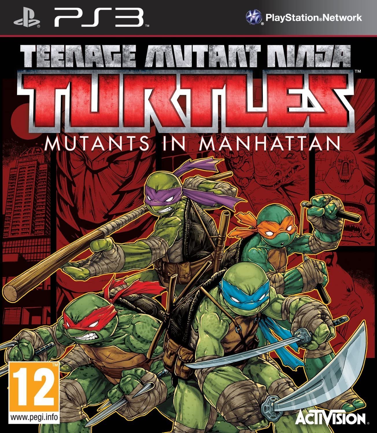 Teenage Mutant Ninja Turtles Mutants in Manhattan - PlayStation 3 Játékok