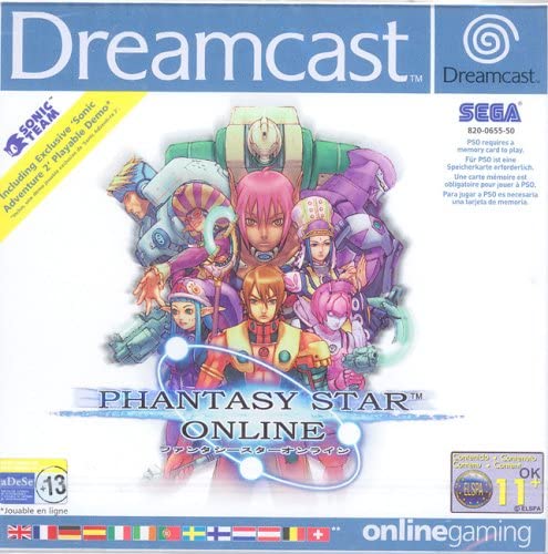 Phantasy Star Online - SEGA Dreamcast Játékok