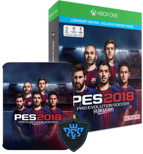 Pro Evolution Soccer 2018 Legendary Edition (pendrive nélkül) - Xbox One Játékok