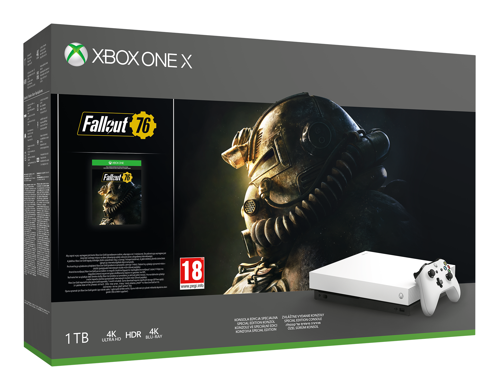 Xbox One X 1 TB Robot White Special Edition 
