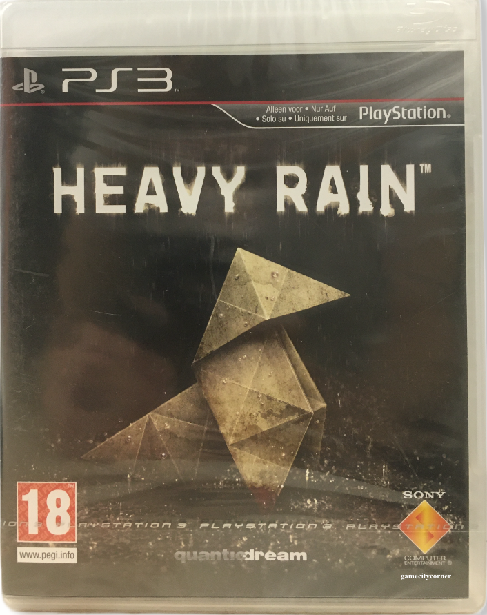 Heavy Rain (holland, német, francia, olasz borító)