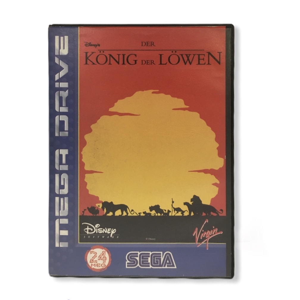 The Lion King (német, kiskönyv nélkül) - Sega Mega Drive Játékok