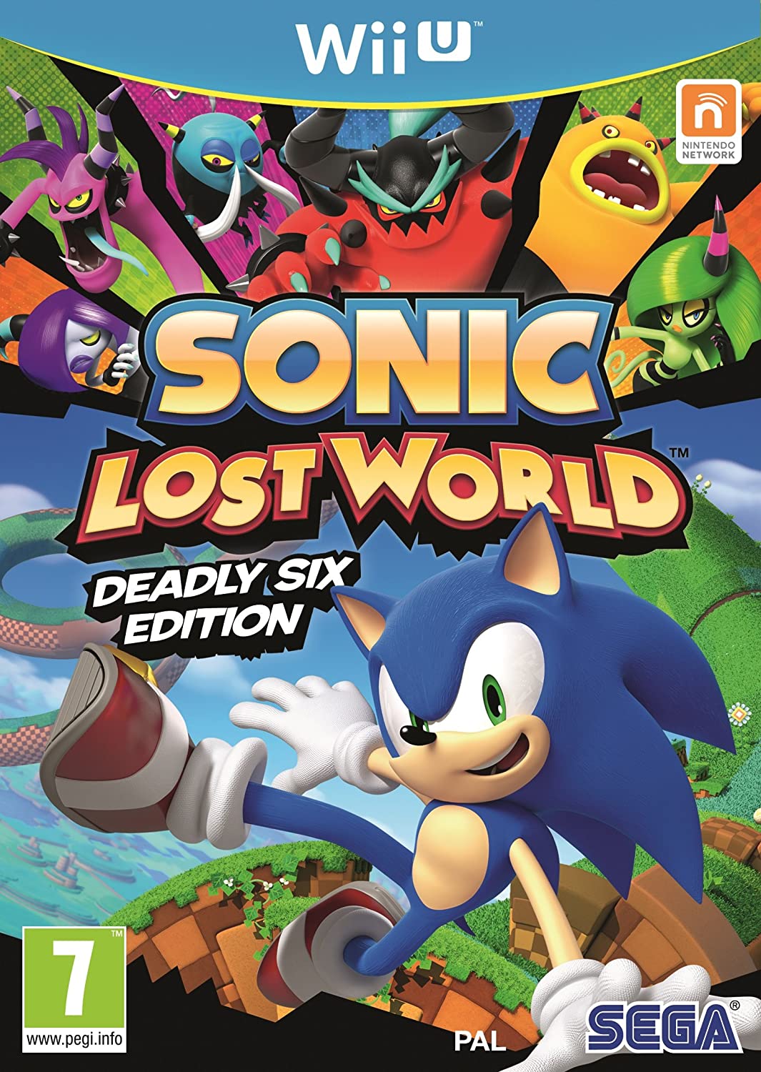 Sonic Lost World - Nintendo Wii U Játékok
