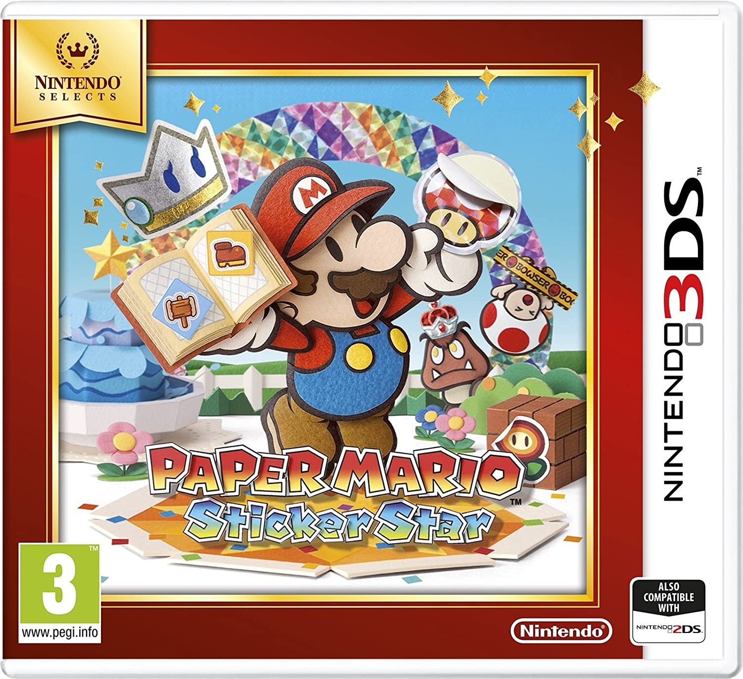 Paper Mario Sticker Star - Nintendo 3DS Játékok