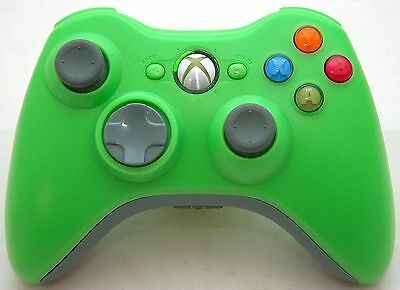 Xbox 360 Wireless Controller Lime Green - Xbox 360 Kontrollerek