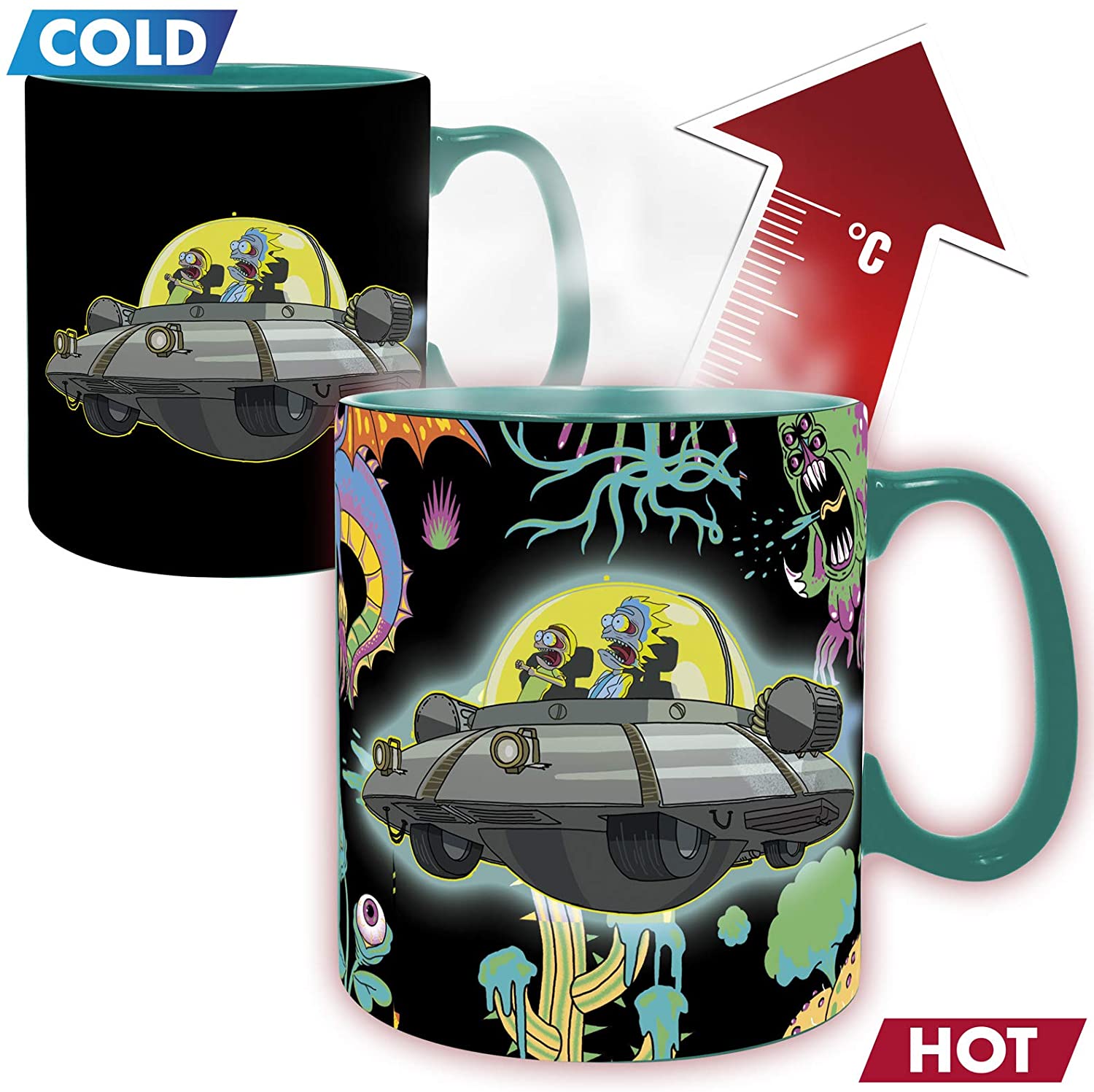 Rick and Morty Mug Heat Change