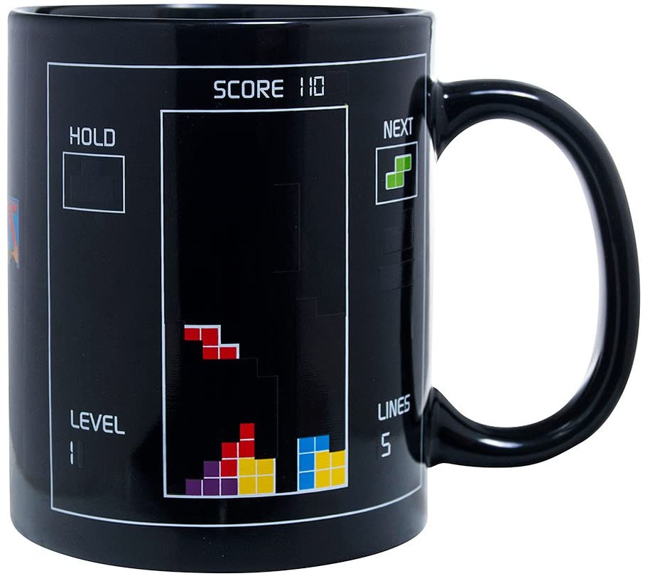 Tetris Heat Changing Mug - Ajándéktárgyak Bögre