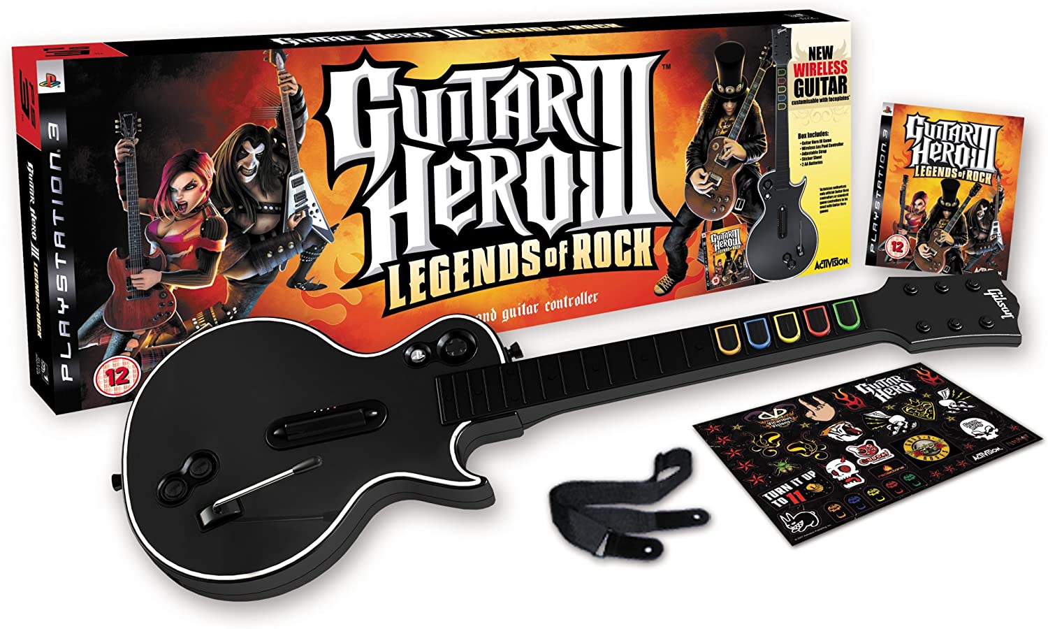 Guitar Hero III Legends Of Rock  Guitar Bundle - PlayStation 3 Kiegészítők
