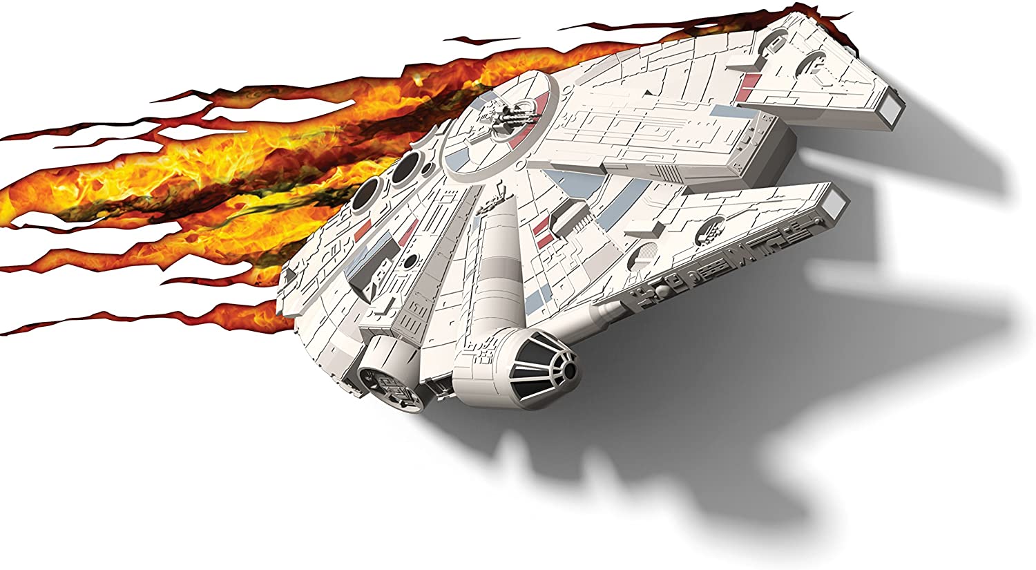 Star Wars Millenium Falcon 3D Deco Light - Ajándéktárgyak Lámpa
