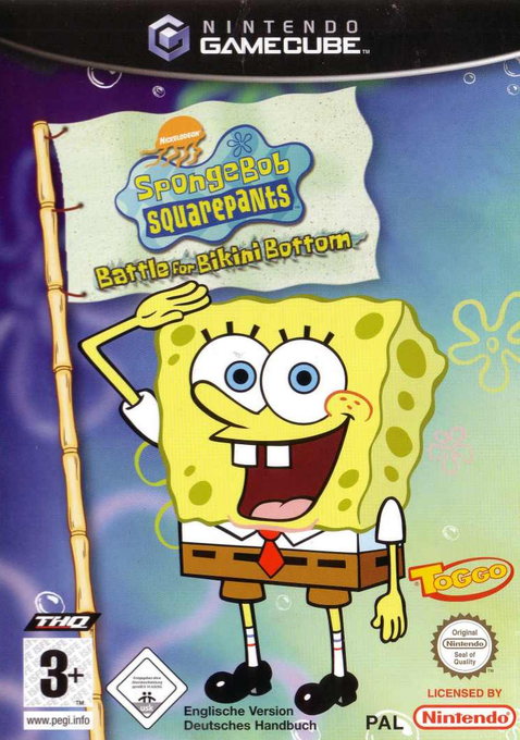 Spongebob Squarepants Battle for Bikini Bottom - GameCube Játékok