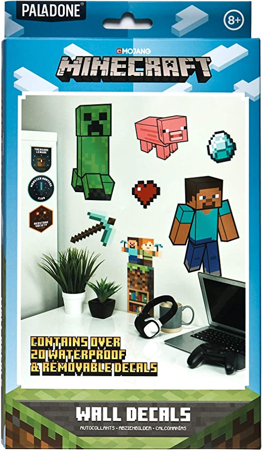Minecraft Wall Decals Falmatricák - Ajándéktárgyak Ajándéktárgyak