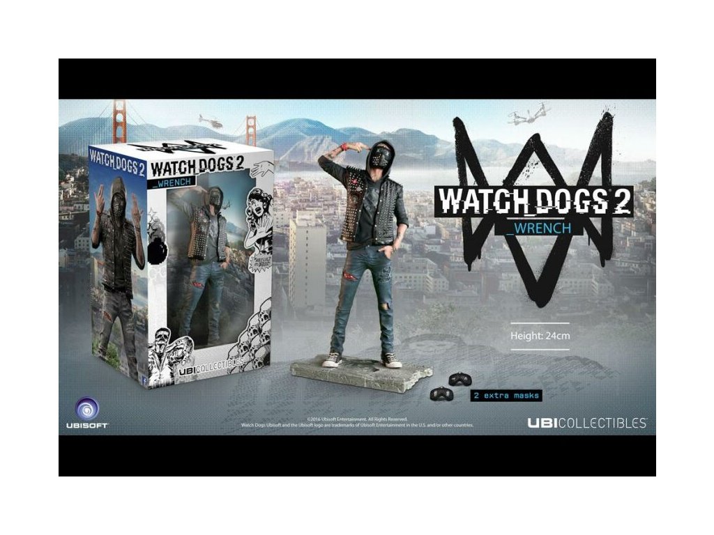 Watch Dogs 2 Wrench figura - Figurák Special Edition