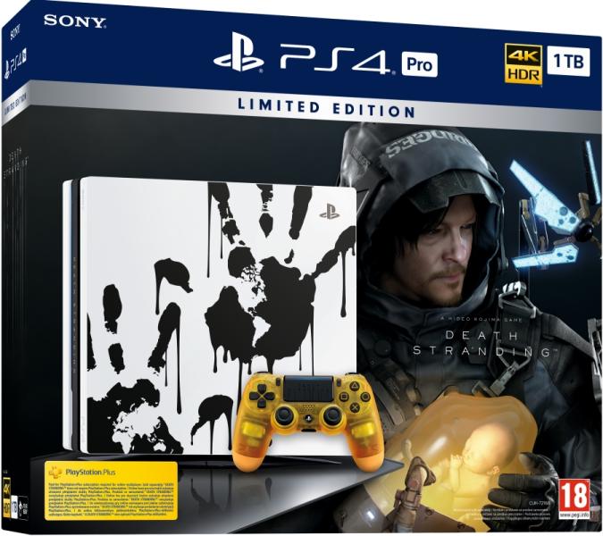 PlayStation 4 Pro 1TB (PS4 Pro 1TB CUH-7216B) Death Stranding Limited Edition