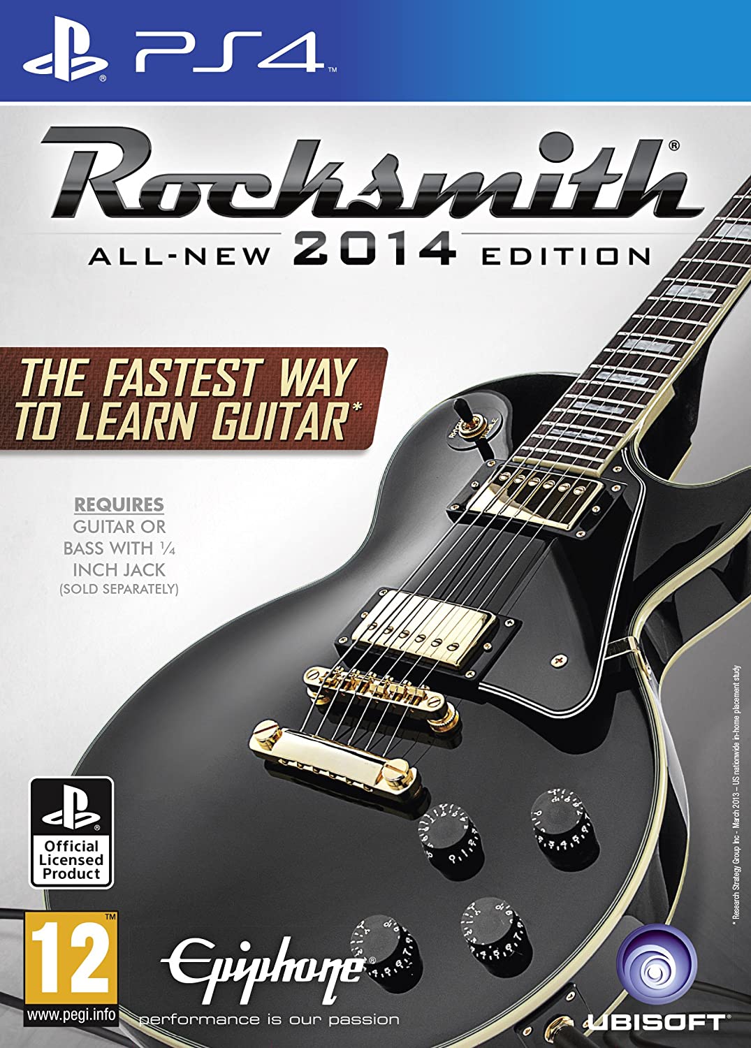 Rocksmith All New 2014 Edition (Real Tone kábel nélkül) - PlayStation 4 Játékok