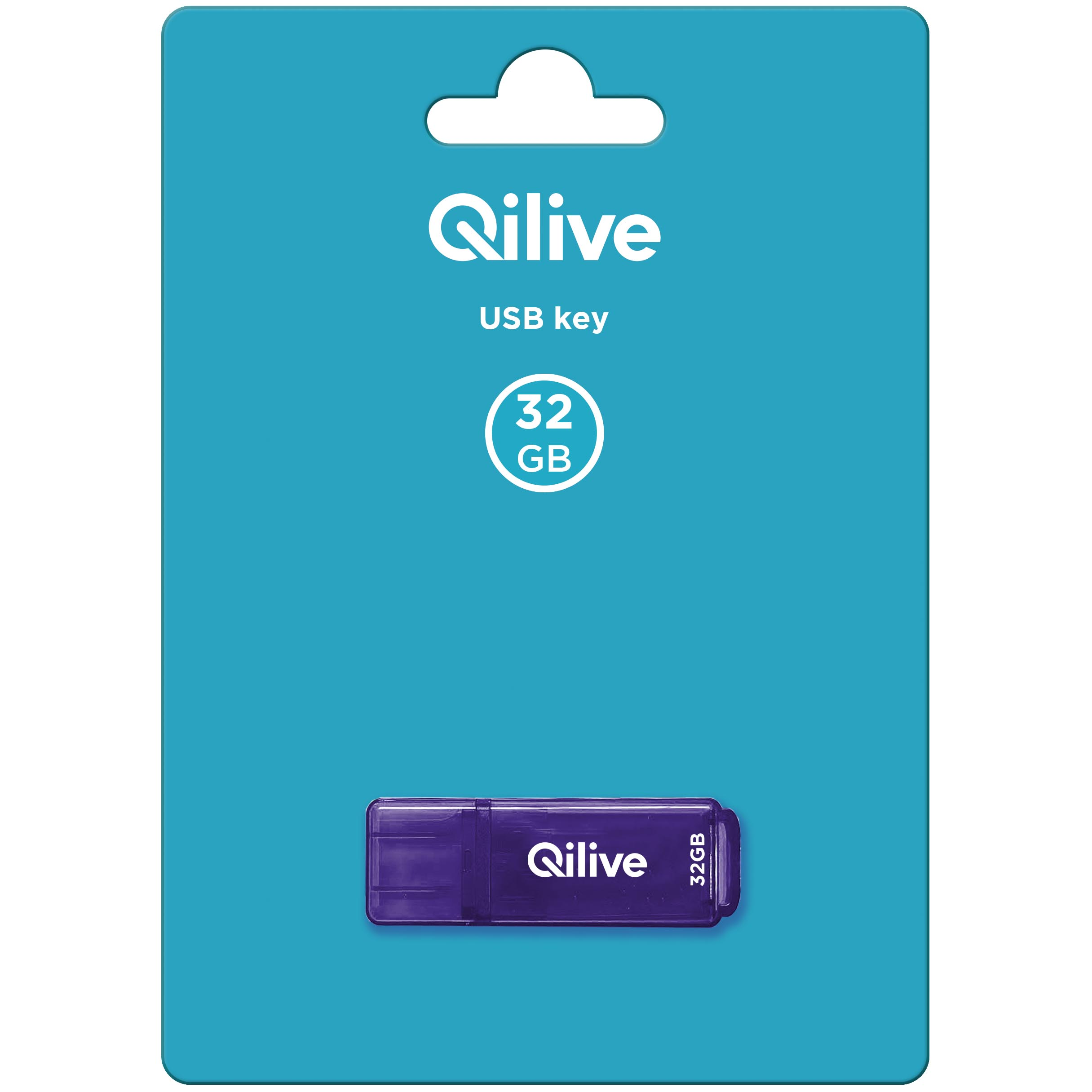 Qilive K102 2.0 32GB Lila Pendrive
