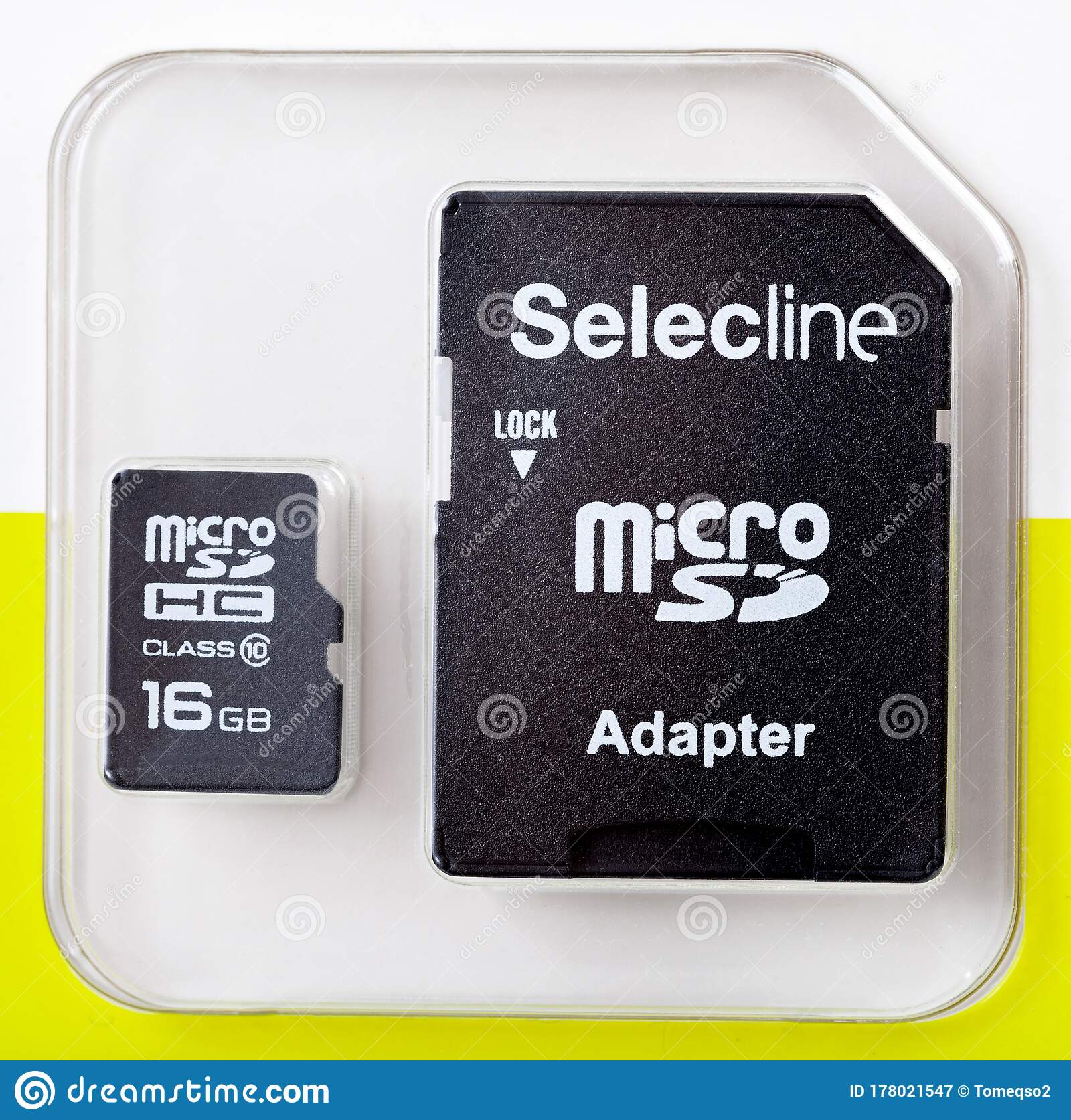 Selecline Black 16gb Microsd Card