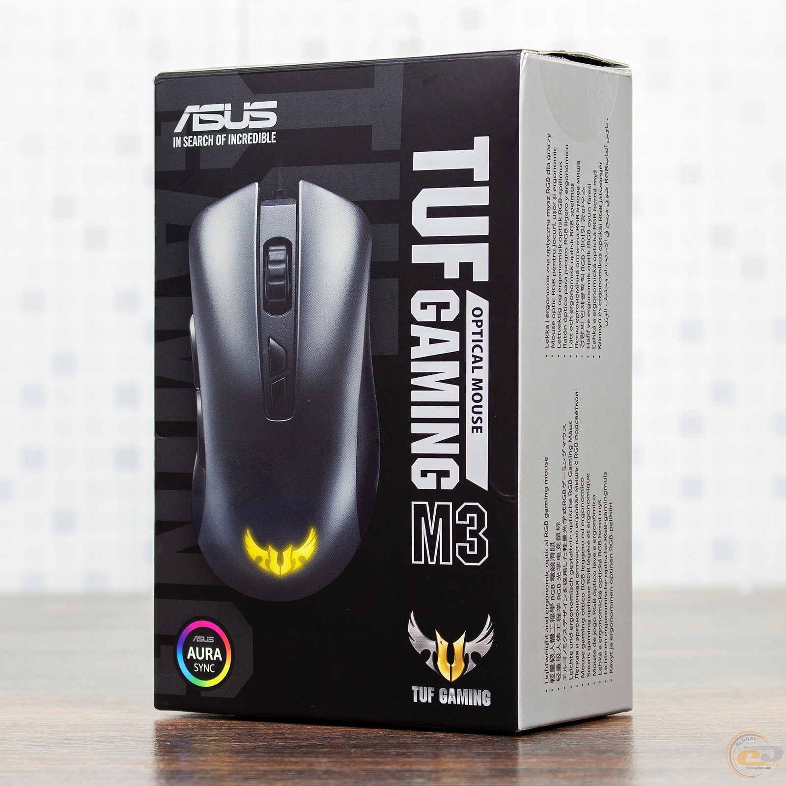 Asus TUF M3 optikai egér - Kiegészítők Egér