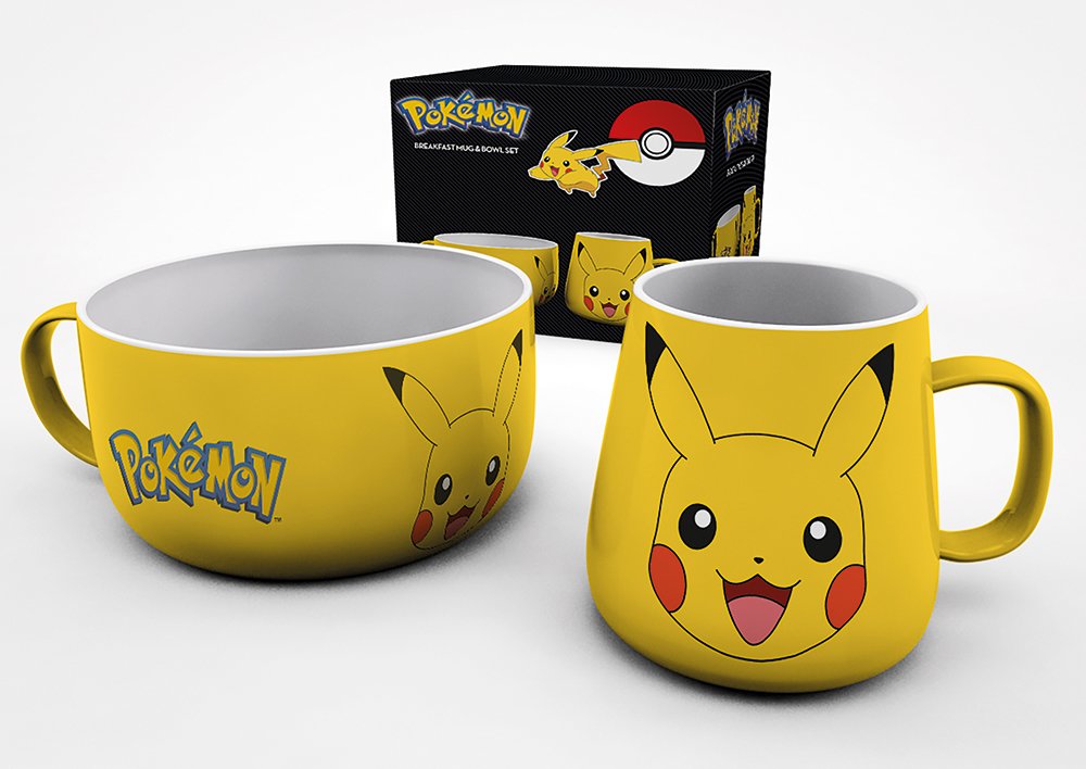Pokémon Pikachu reggeliző készlet