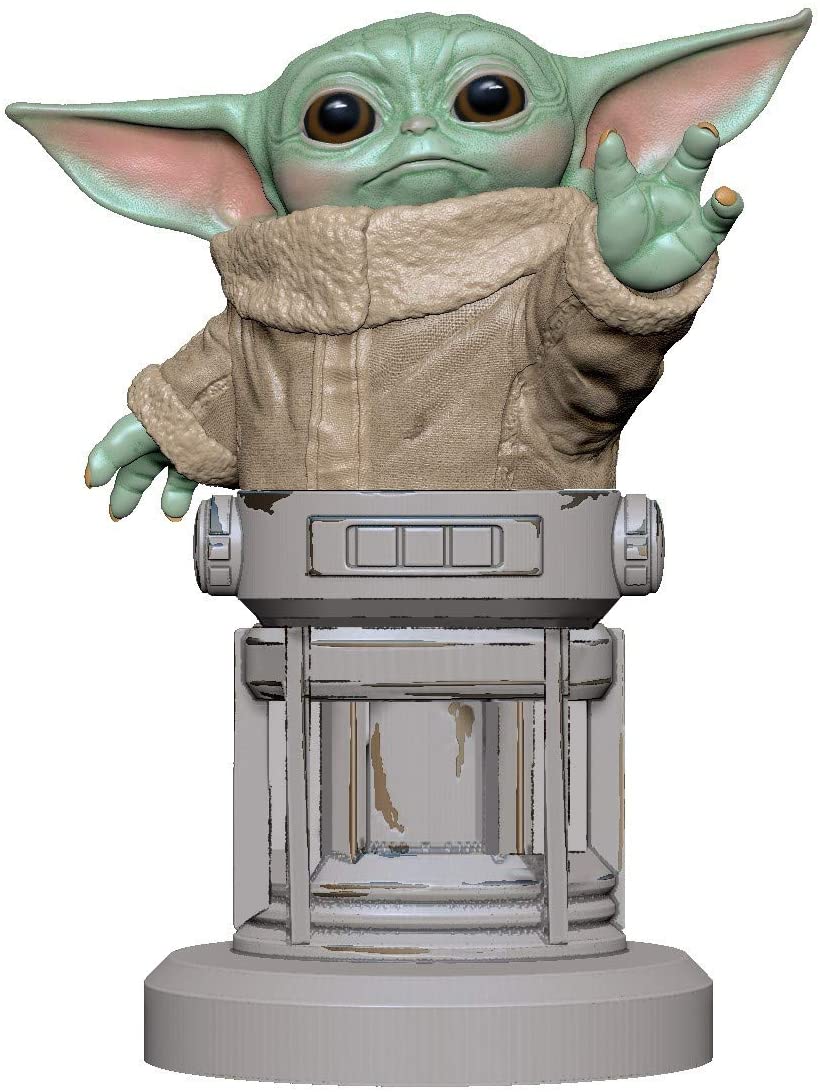 Star Wars The Mandalorian Baby Yoda telefon/kontroller tartó (20cm)