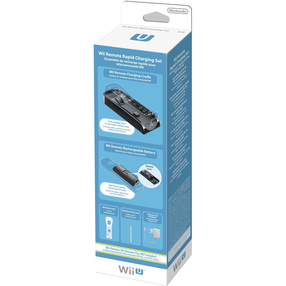 Wii U Remote Rapid Charging Set