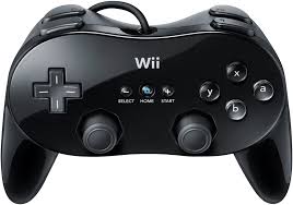Wii Classic Controller Pro Black (újszerű) - Nintendo Wii Kiegészítők