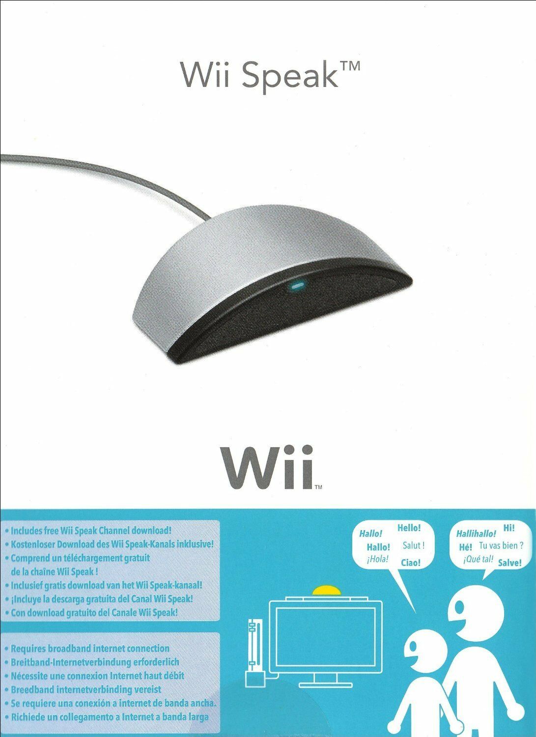 Wii Speak (újszerű) - Nintendo Wii Kiegészítők