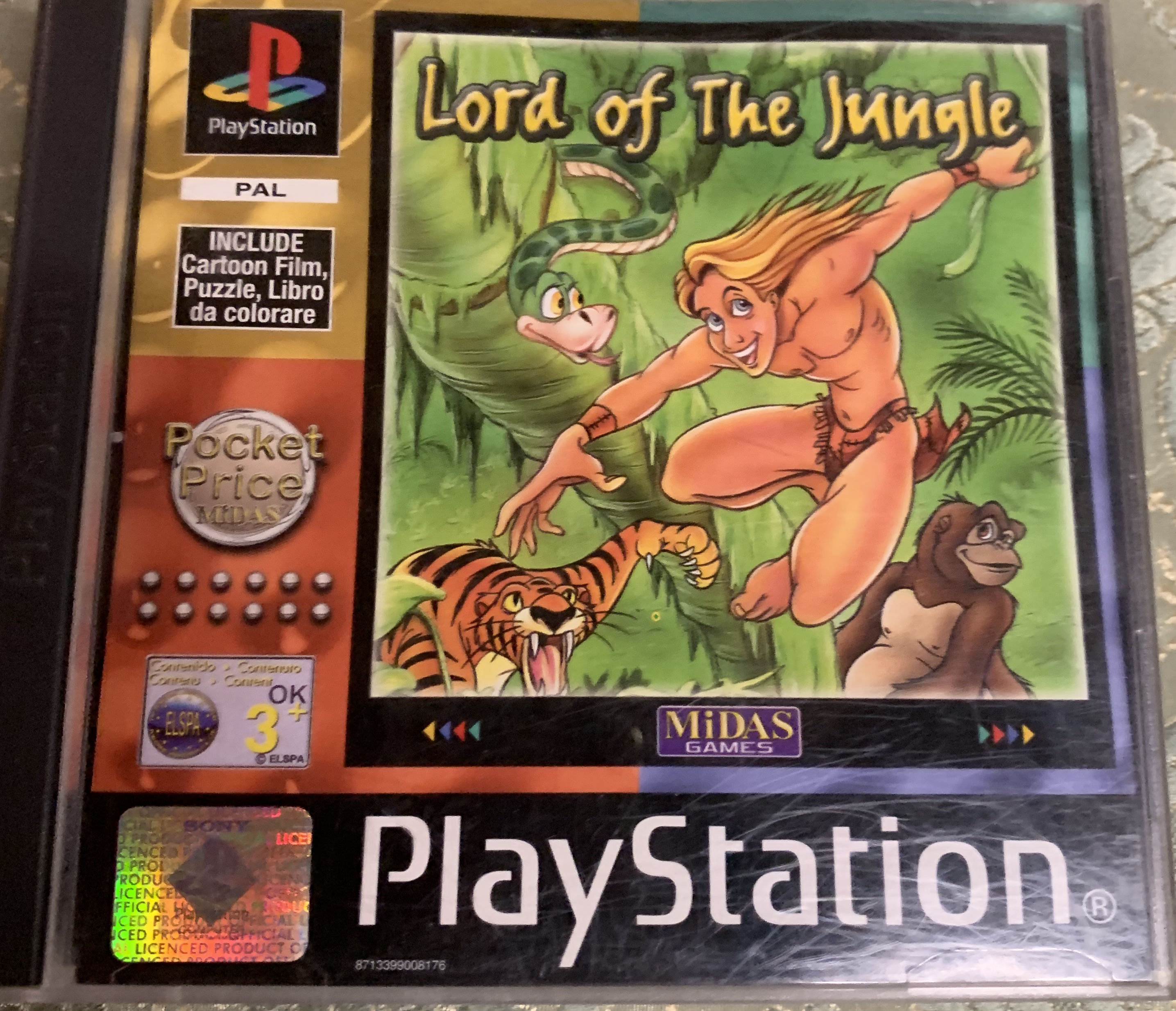 Lord of The Jungle (kiskönyv nélkül) - PlayStation 1 Játékok