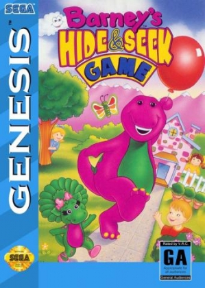 Barneys Hide and Seek Game (Sega Genesis) - Sega Mega Drive Játékok