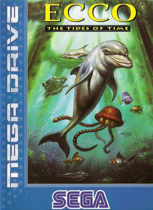 Ecco The Tides of Time (kiskönyv nélkül) - Sega Mega Drive Játékok
