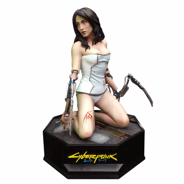 E3 2018 Limited Edition Cyberpunk 2077 Collectors Statue (kisebb dobozhibával)