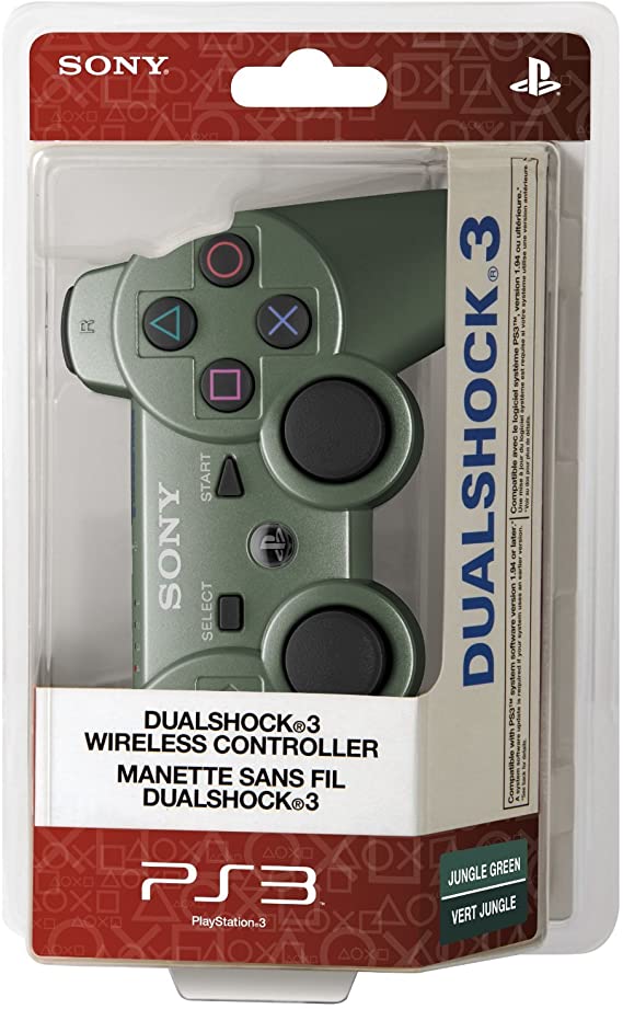 Sony PlayStation 3 DualShock 3 Wireless Controller Jungle Green (bontott csomagolás) - PlayStation 3 Kontrollerek