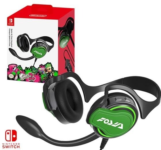 Nintendo Switch Splatoon 2 Headset - Nintendo Switch Kiegészítők