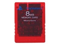 PlayStation 2 memóriakártya 8mb (piros) - PlayStation 2 Kiegészítők