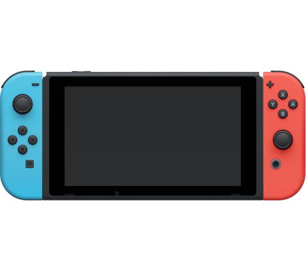Nintendo Switch V2 Neon Blue / Neon Red (dokkoló és HDMI-kábel nélkül) - Nintendo Switch Gépek