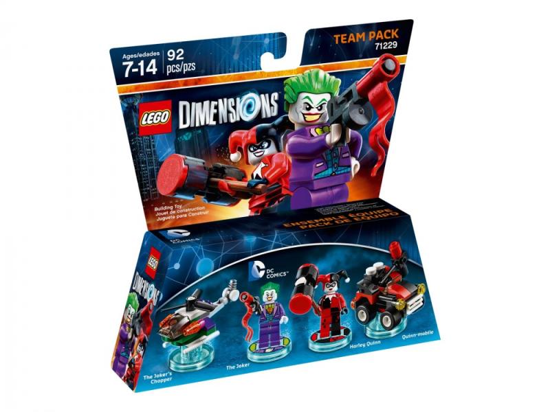 LEGO Dimensions DC Comics Team Pack (71229) - Figurák Lego Dimension