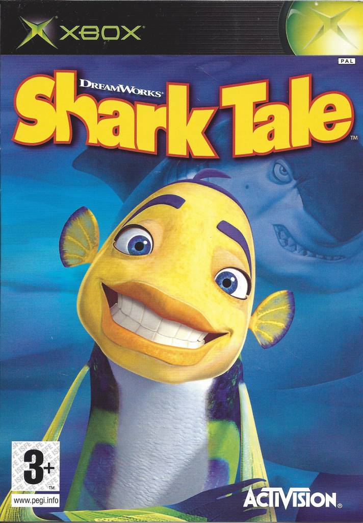 Shark Tale (német tok) - Xbox Classic Játékok