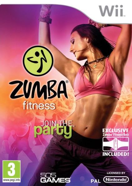 Zumba Fitness Join The Party (kiskönyv és fitneszpánt nélkül) - Nintendo Wii Játékok