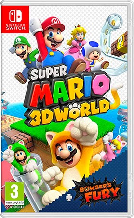 Super Mario 3D World + Bowsers Fury - Nintendo Switch Játékok