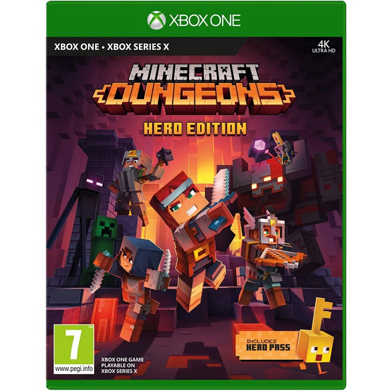 Minecraft Dungeons Hero Edition - Xbox One Játékok