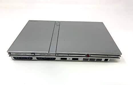 PlayStation 2 Slim Szürke (fekete kontrollerrel, memóriakártya nélkül) - PlayStation 2 Gépek
