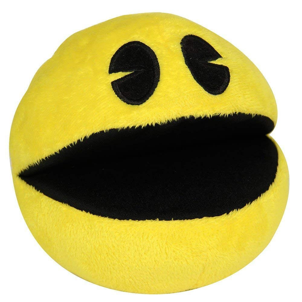 Pac Man plüssfigura hanggal (20cm) - Ajándéktárgyak Plüssfigura