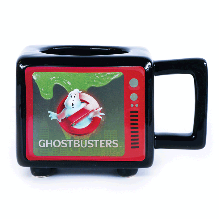 Ghostbusters I Aint Afraid Retro TV hőre változó bögre - Ajándéktárgyak Bögre