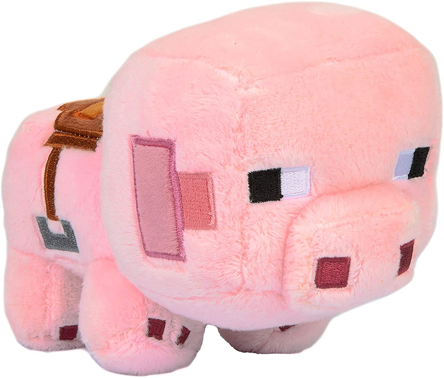 Minecraft Happy Explorer Saddled Pig plüssfigura