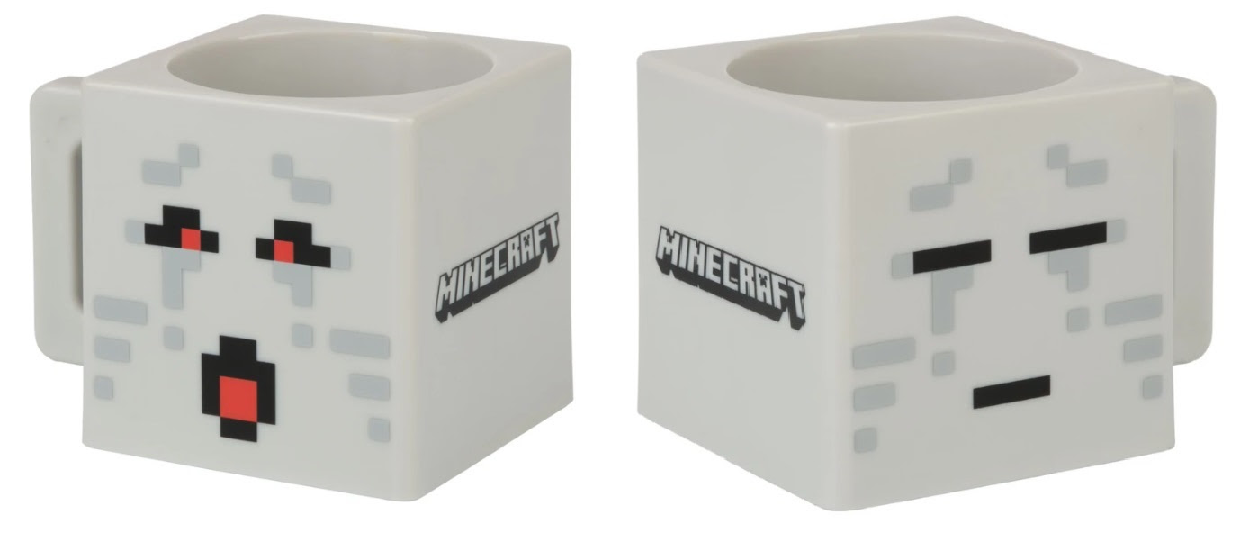 Minecraft Two Faced Ghost műanyag bögre (290ml) - Ajándéktárgyak Bögre