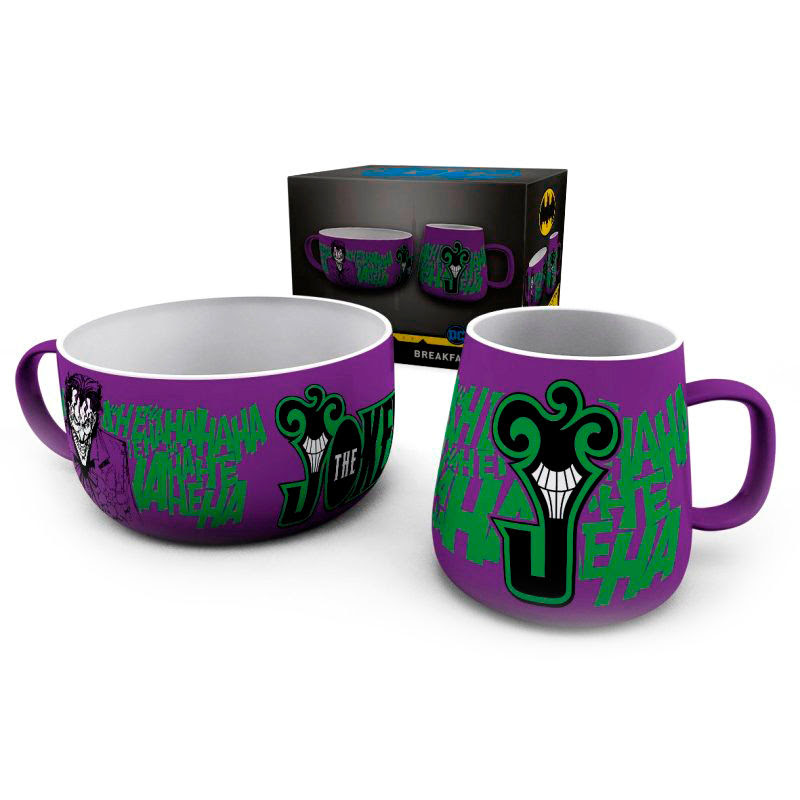 DC Comics Joker reggelizőkészlet