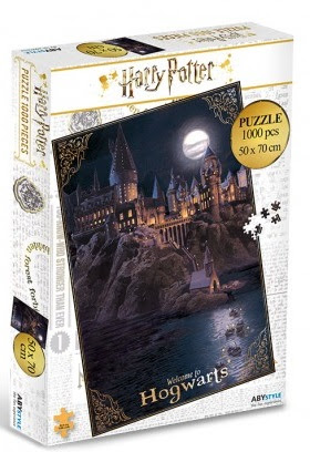 Harry Potter Hogwarts puzzle (1000db-os) - Ajándéktárgyak Puzzle