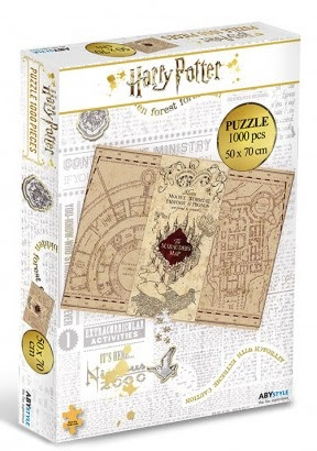 Harry Potter Marauders Map puzzle (1000db-os) - Ajándéktárgyak Puzzle