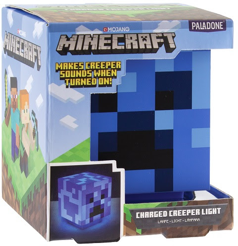 Minecraft Charged Creeper lámpa hanggal