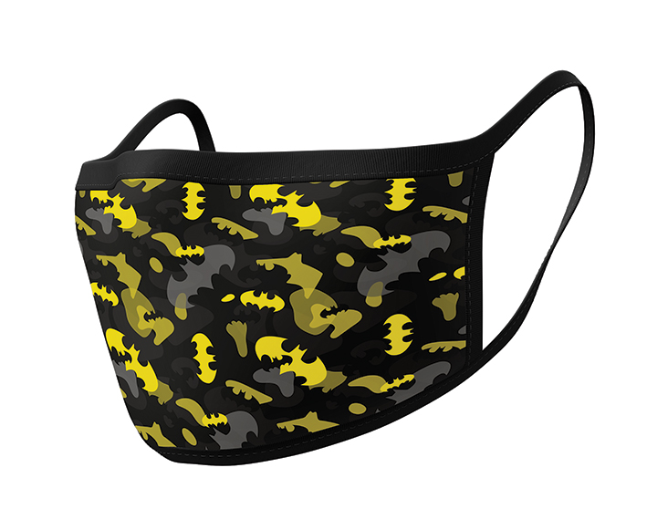 Batman Camo Yellow arcmaszk (2db)