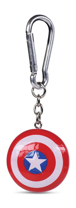 Marvel Avengers Captain America Shield 3D kulcstartó